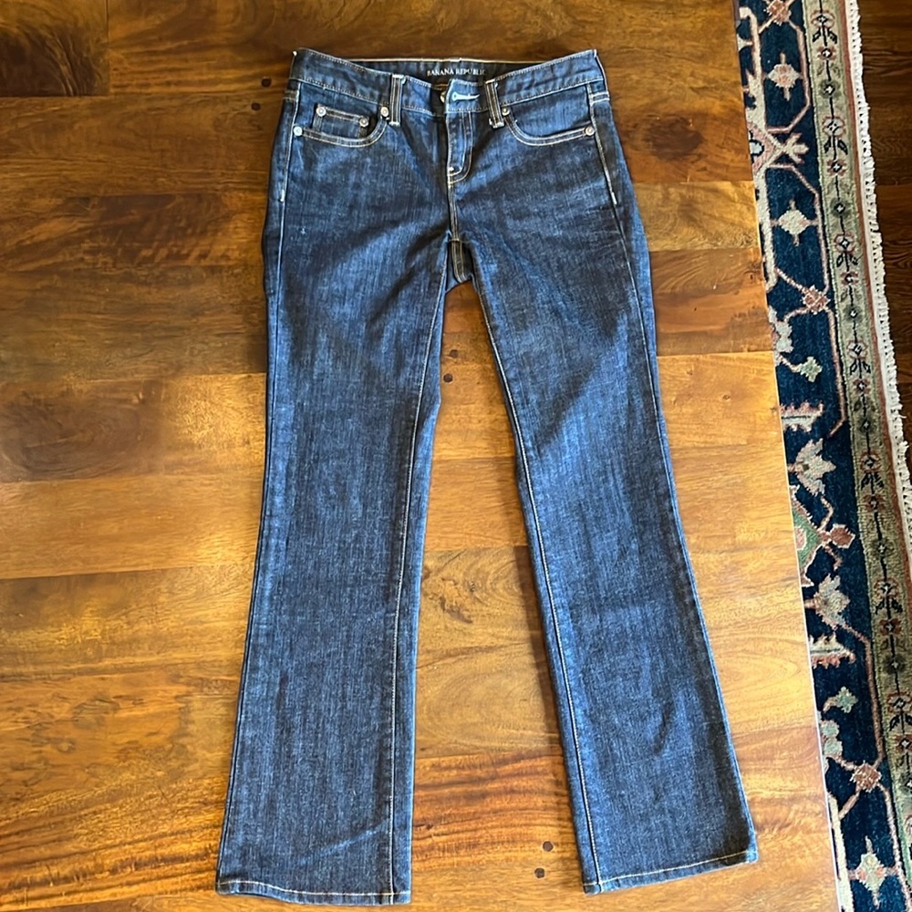 Banana Republic Dark Wash Bootcut Jeans